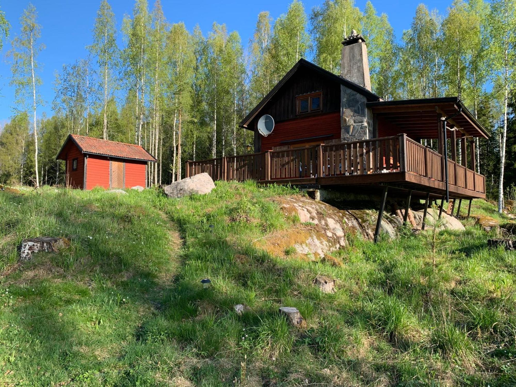 Cozy Cottage By The Lake, Charlottenberg Åmotfors Eksteriør billede